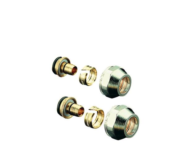 comfort-Klemmringverschraubung für Kunststoffrohr 2 Stück